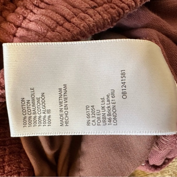 Uo Classic Wide Wale Corduroy Beach Pant (Size:Large) - Picture 12 of 14